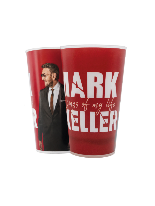 Mark Keller – Premium Trinkbecher „Songs of my life“