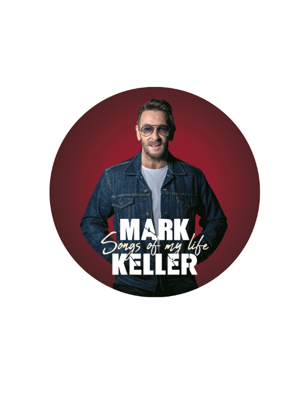 Magnet 3 Mark Keller Fan-Magnet „Songs of my life“.
