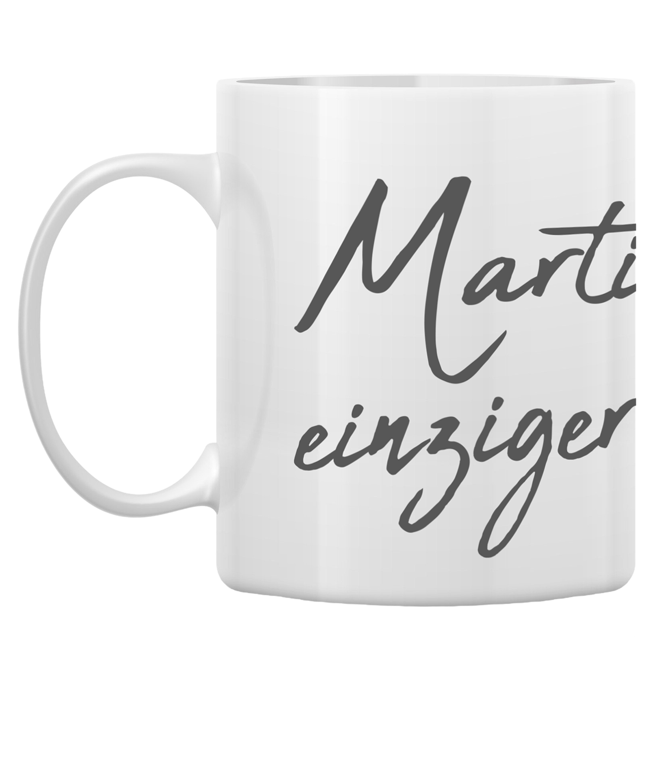 Tasse002_2 Mark Keller – Statement Fan-Tasse „Martin, mein einziger Freund“