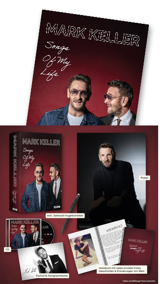 fanbox_komplett Mark Keller – Fanbox „Songs of my Life“